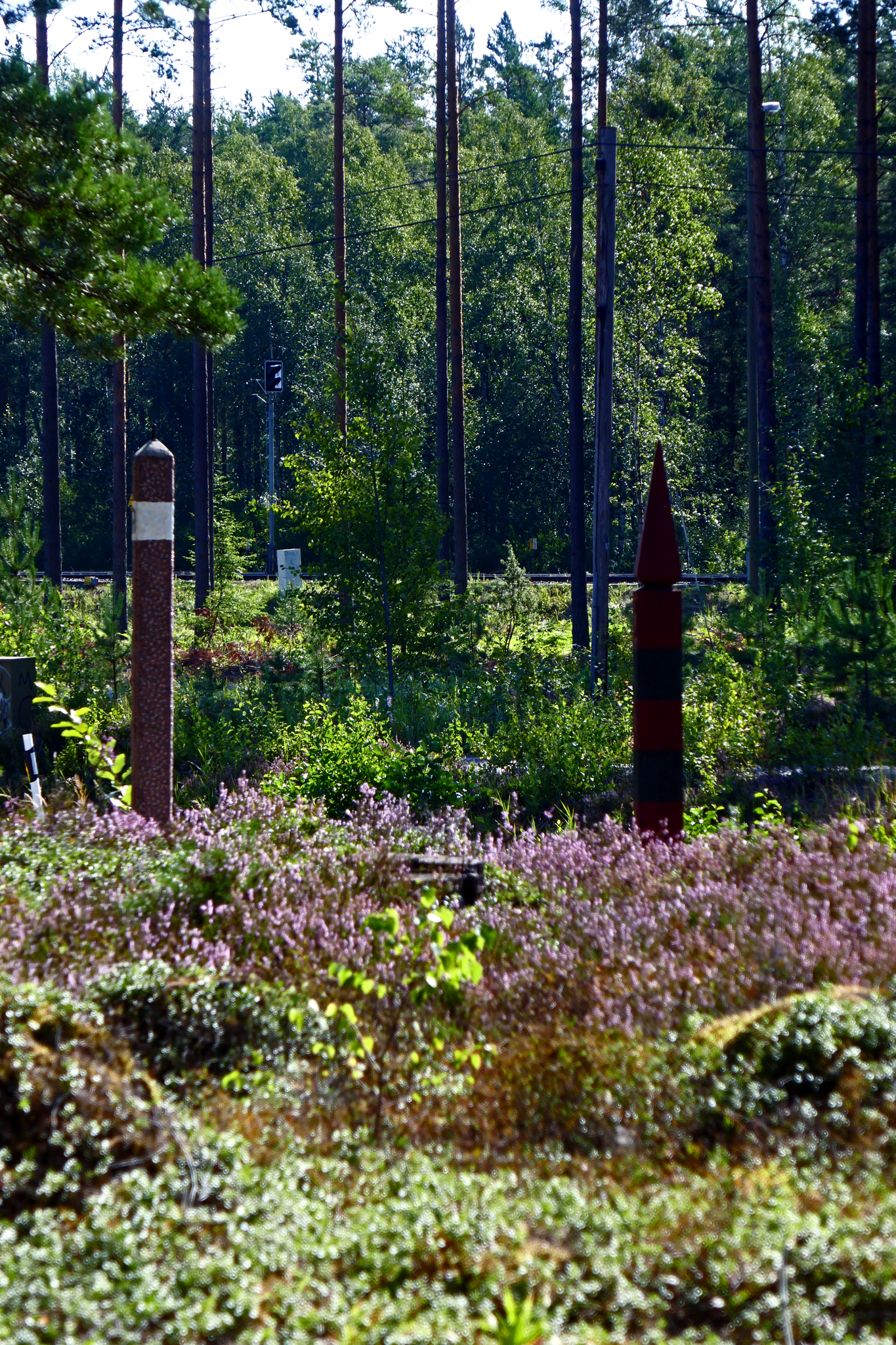 Border posts at the Hanko-Hangö peninsula from the early 1940's when the Soviet Union had a 'forced' naval base in this southernmost part of Finland.